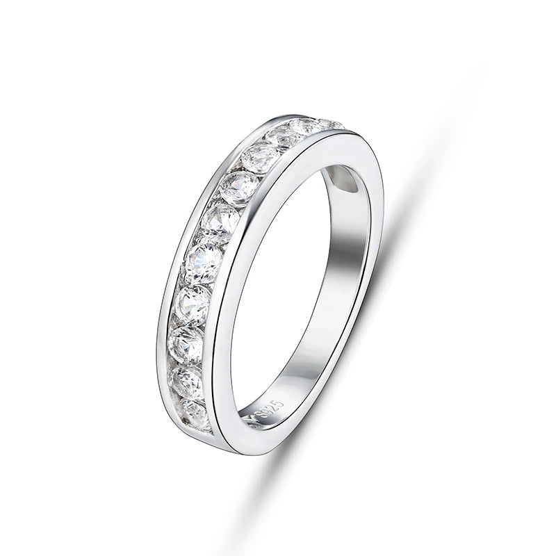 Sterling Silver Blue Sapphire Ring