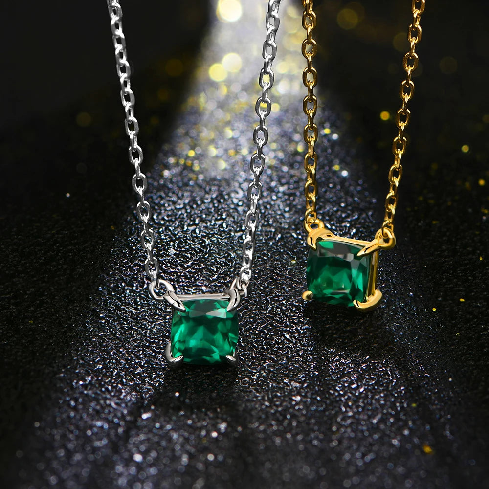 Vintage Sterling Silver Pendant Necklace