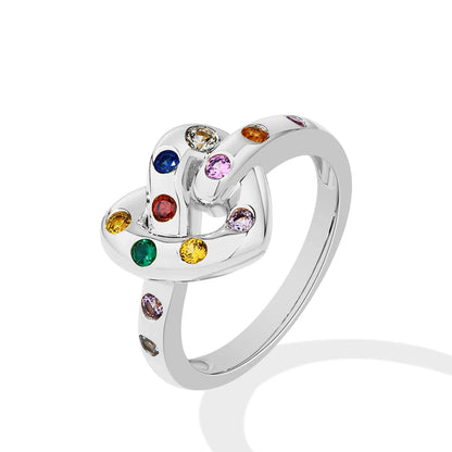 Sterling Silver Love Ring