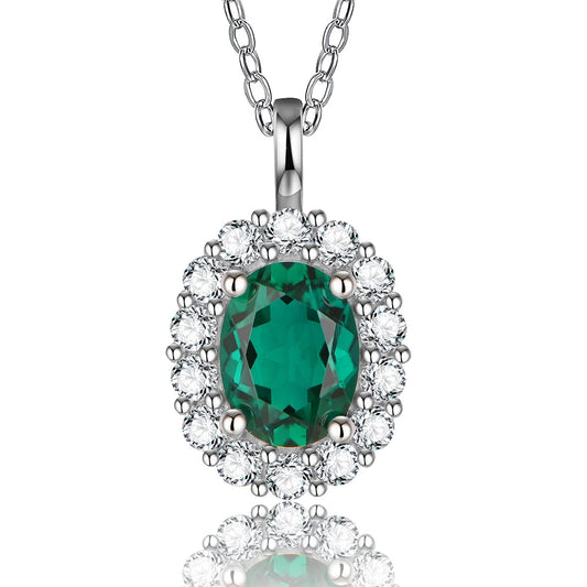 Vintage Sterling Silver Pendant Necklace