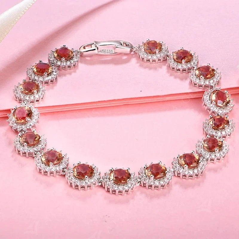 Sterling Silver Zultanite Bracelet