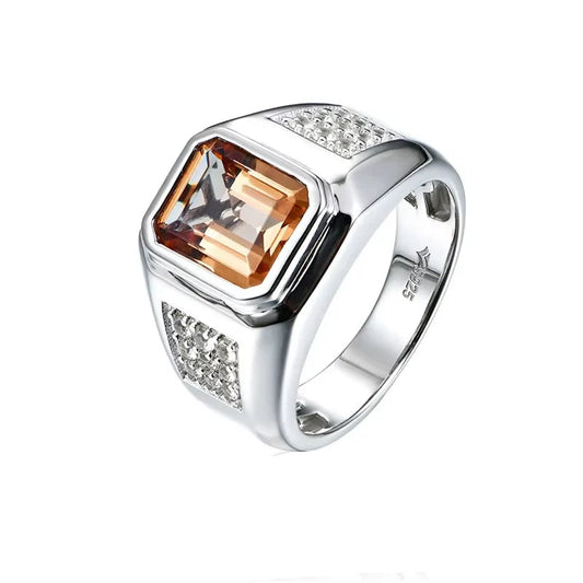 Men’s Sterling Silver Zultanite Ring