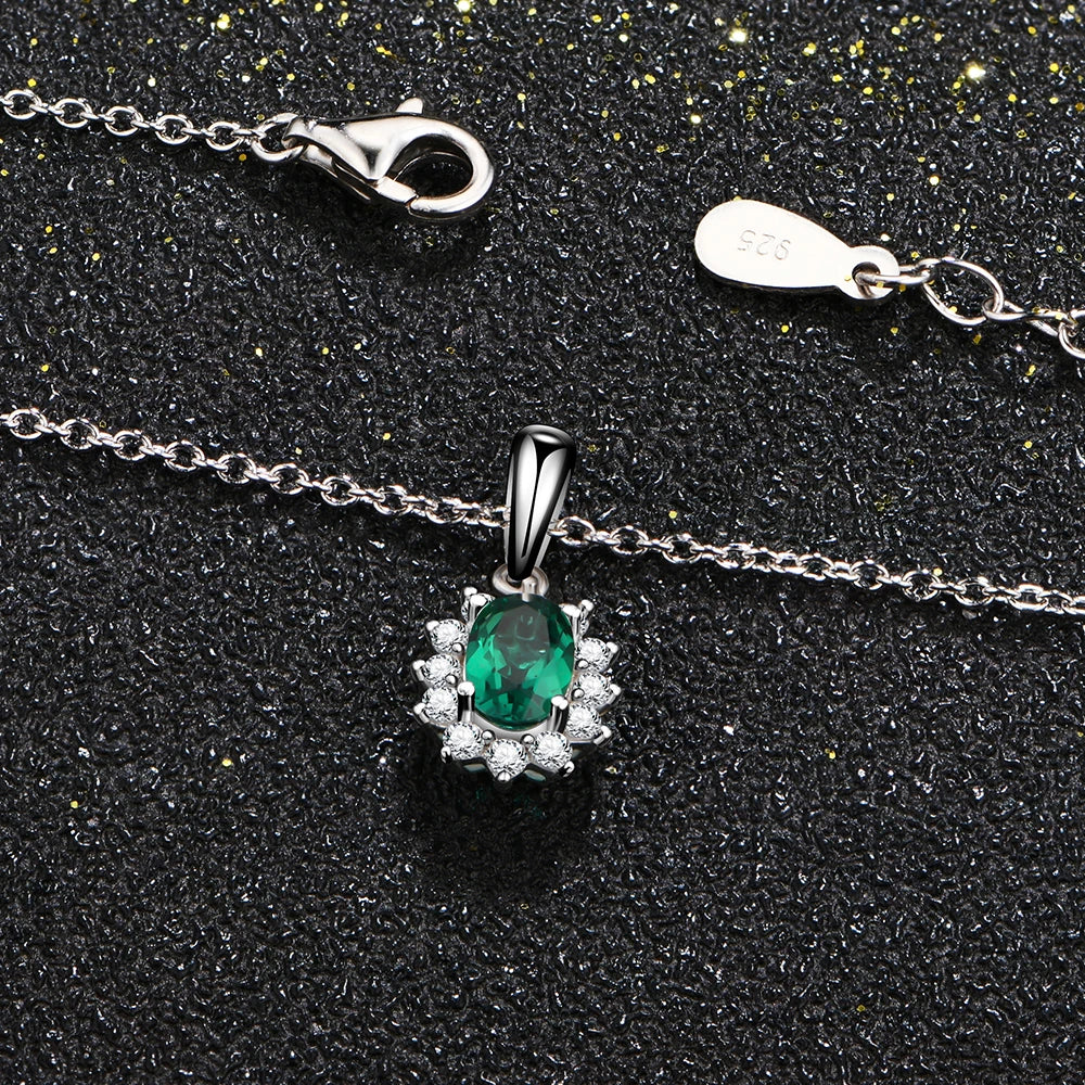 Vintage Sterling Silver Pendant Necklace