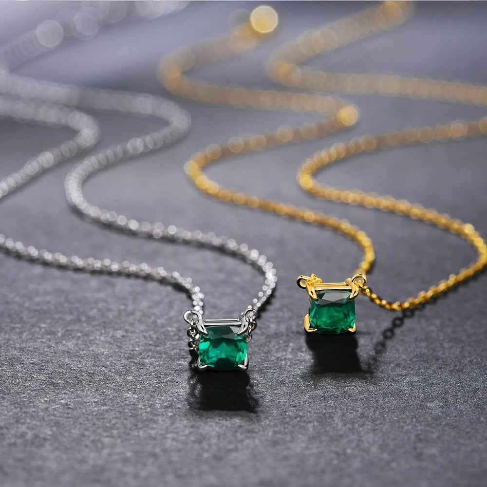 Vintage Sterling Silver Pendant Necklace