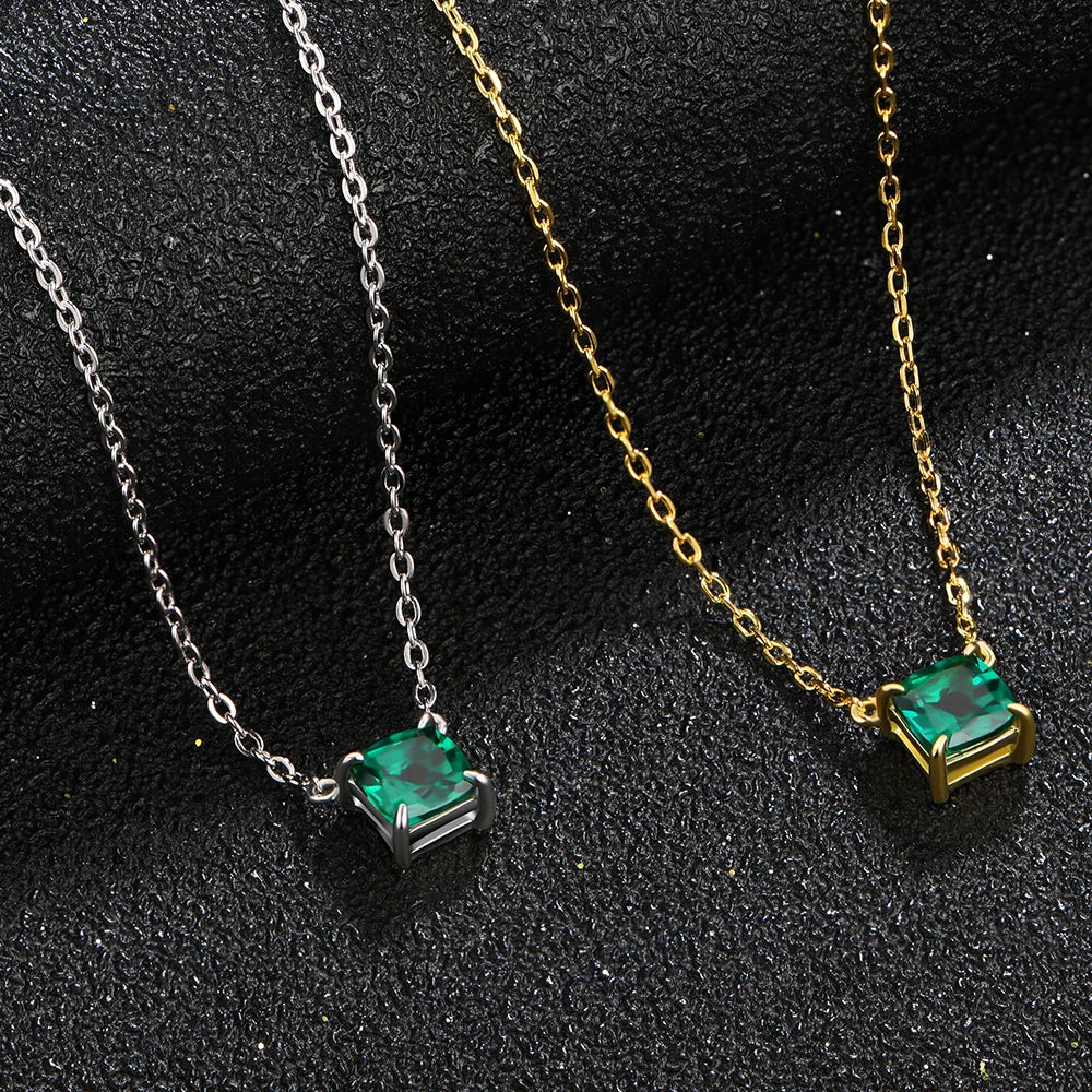 Vintage Sterling Silver Pendant Necklace