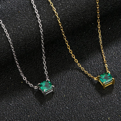 Vintage Sterling Silver Pendant Necklace